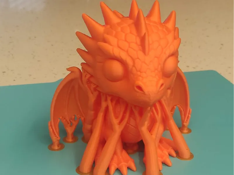 Cute dragon pop-style figure