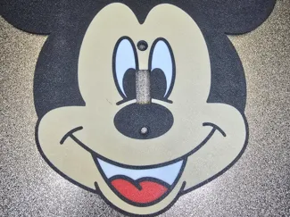 Mickey light swtich plate