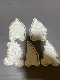 Emporte-pièces et tampons Gnomes de Noël — photo 4