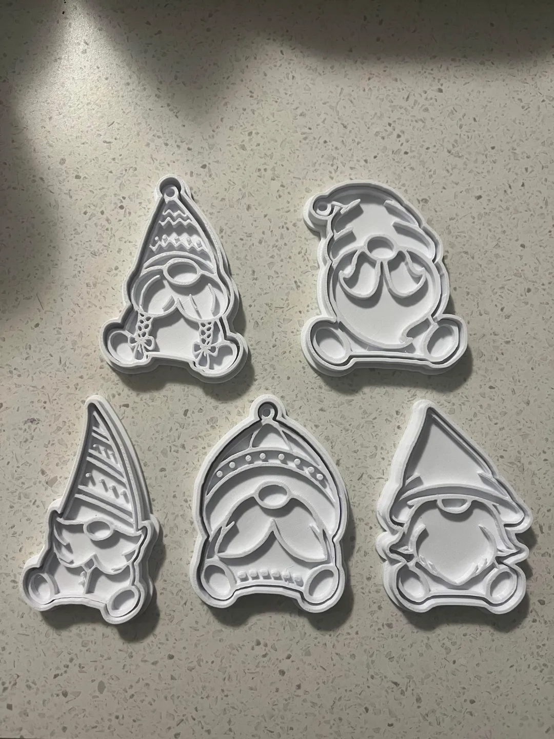 Emporte-pièces et tampons Gnomes de Noël