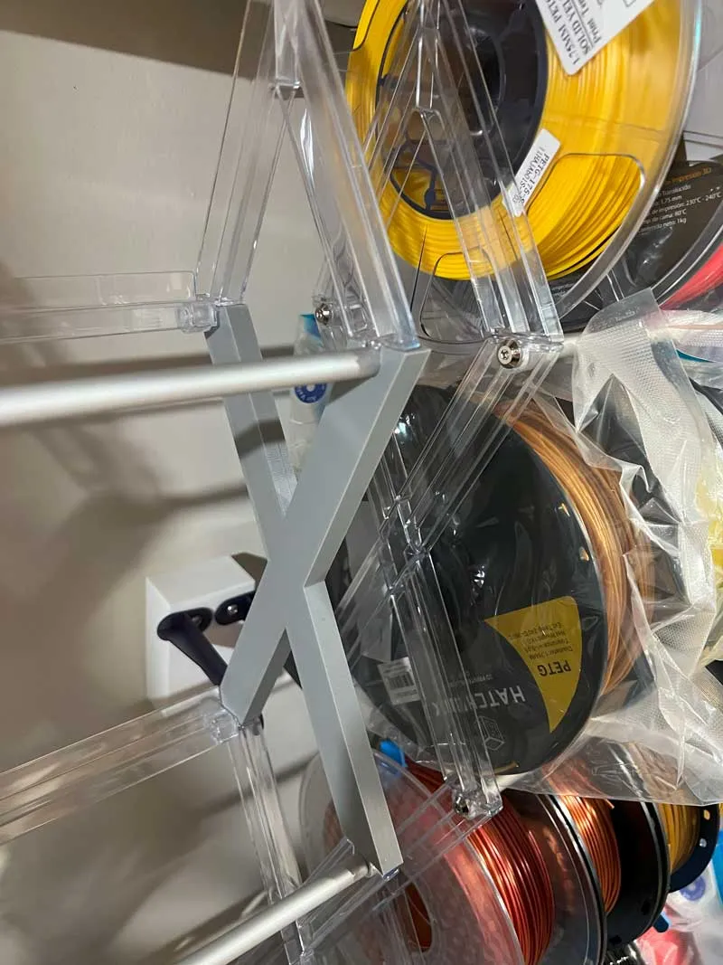 Atlantic Mitsu Storage Rack X-Side