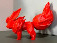 Flareon low poly — photo 1