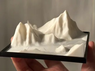 Banff Mountain Model