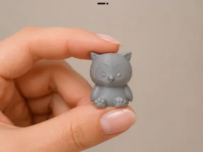 Mini Owl – Cute Kawaii Model
