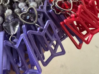 Small BTS Logo Charm