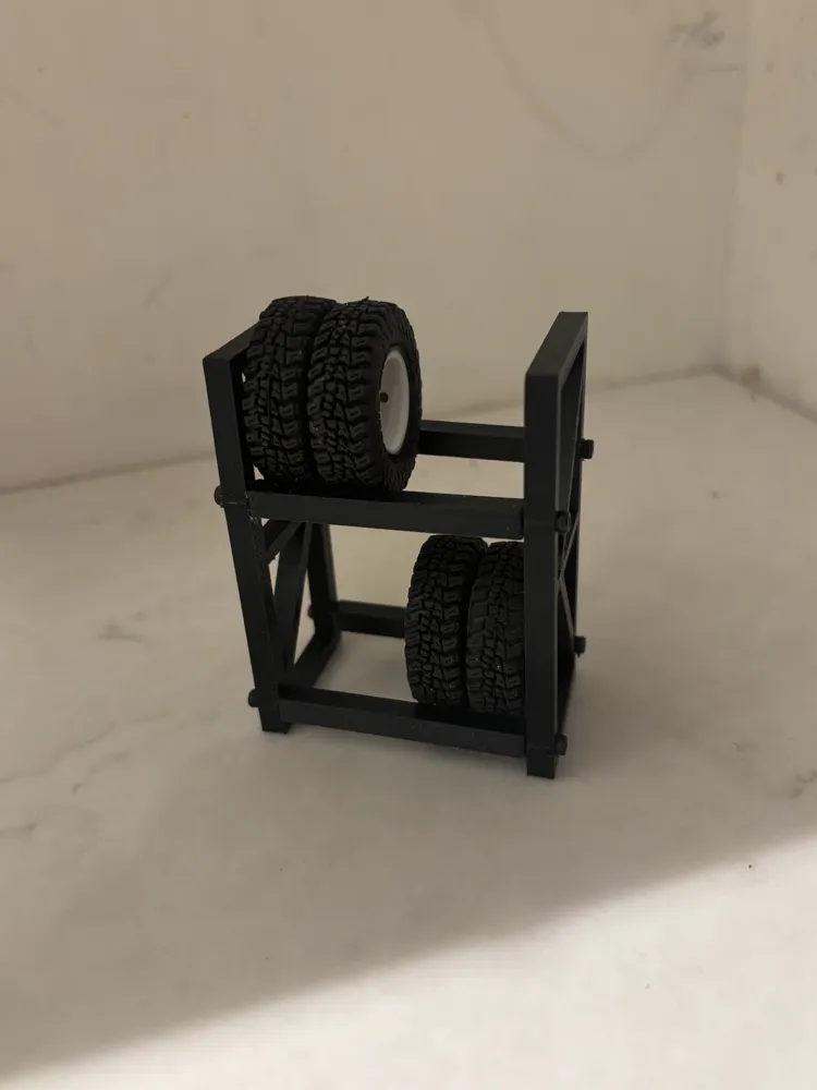 Scx30 Tire Rack - Free 3D Print Model - MakerWorld