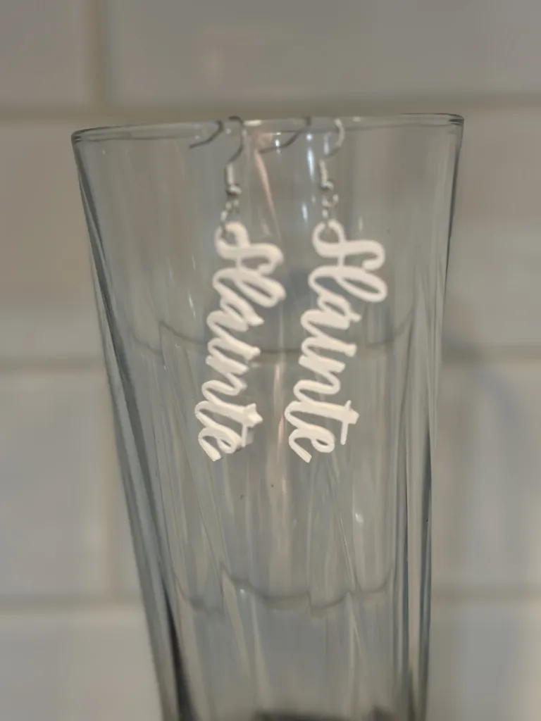 Sláinte Earrings | Irish "Cheers" Jewelry view 4