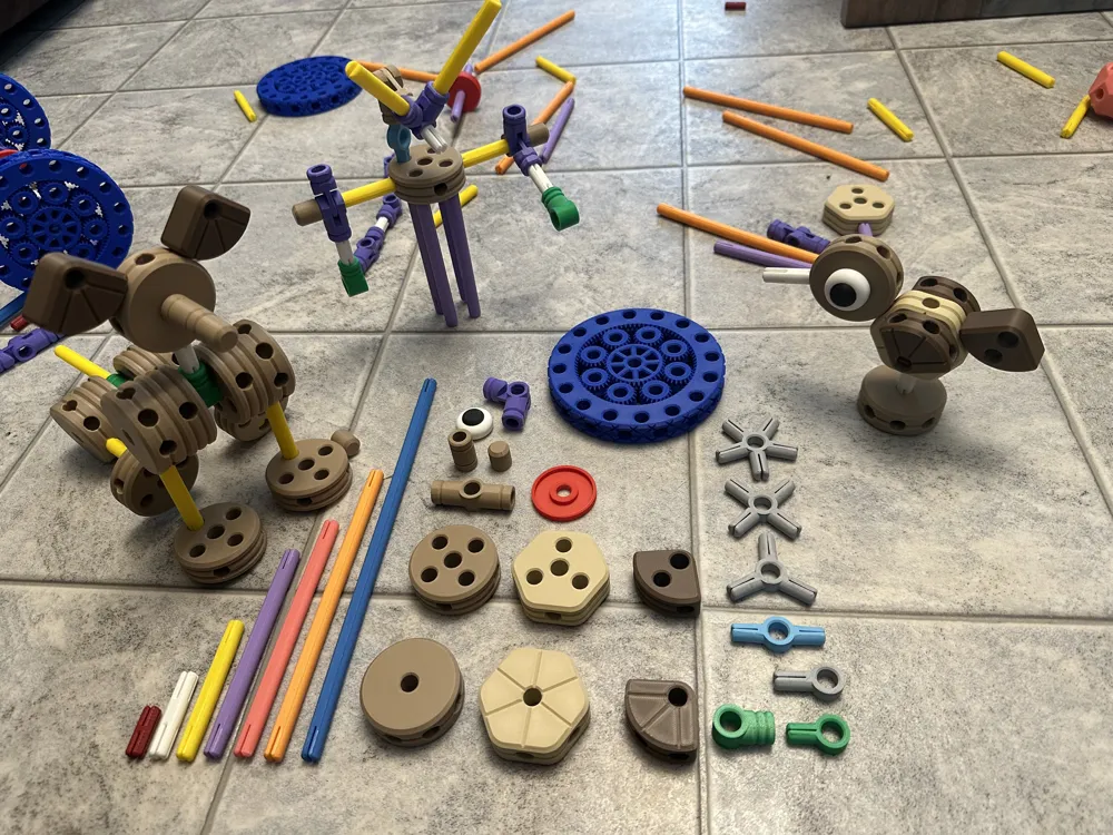 Stixels Stixels, Creative Construction Toy - Free 3D Print Model - MakerWorld