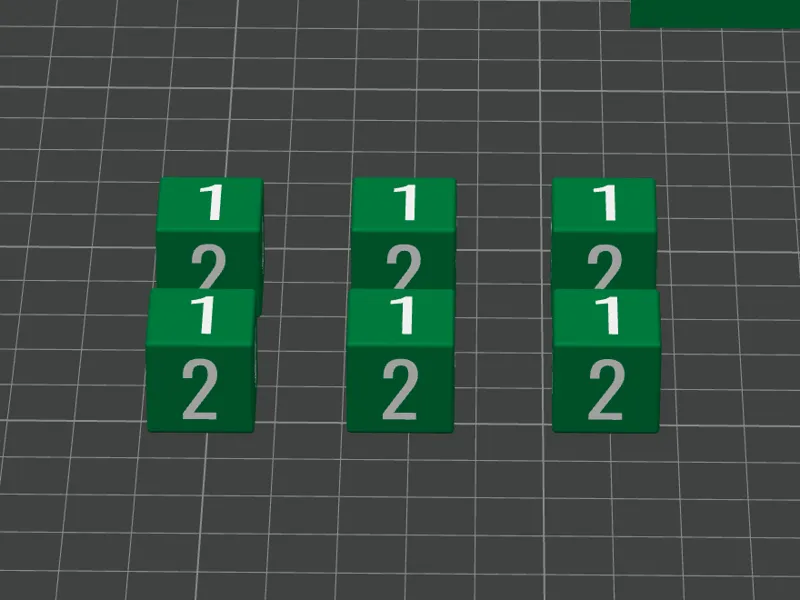six k6 dice