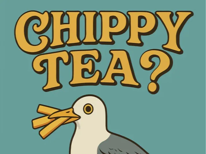 Chippy Tea sign