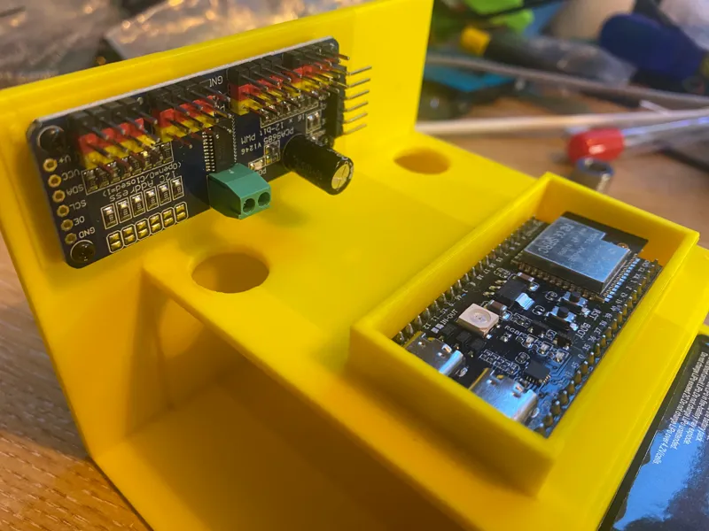 Wall-E ESP32 Electronics Box