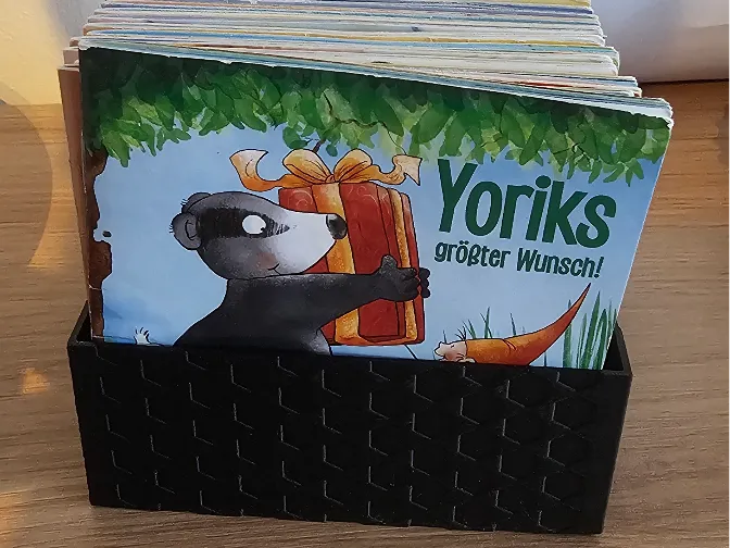 Pixi book organizer
