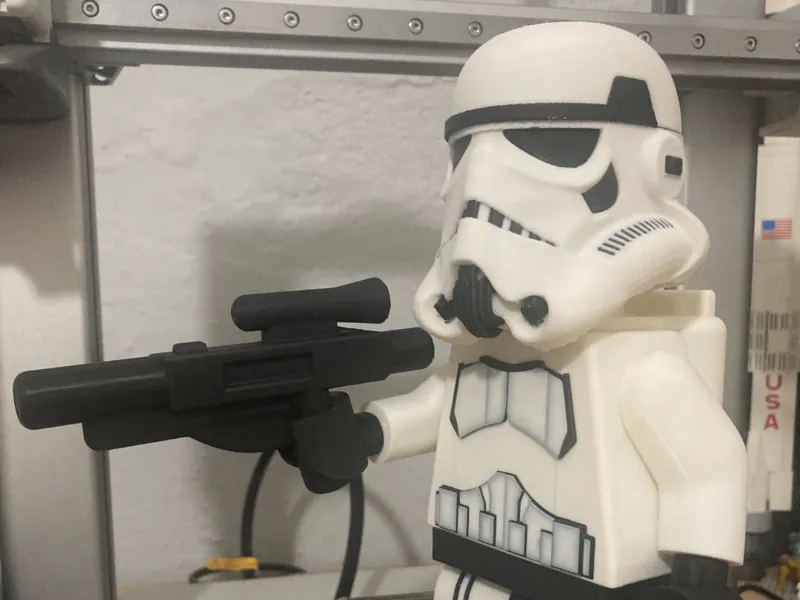 Blaster for brick Stormtrooper 500%