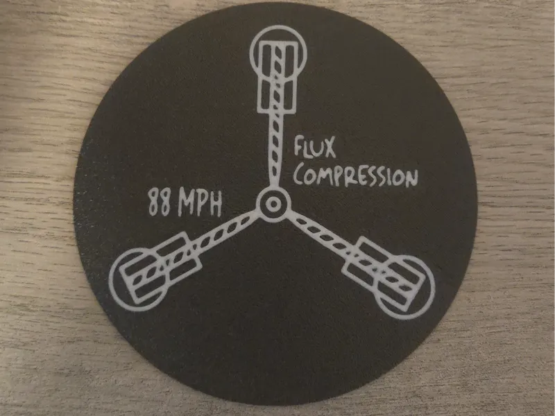 Flux Capacitor Coaster