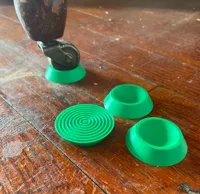 4 cales de blocage pour roulettes de meuble — photo 4