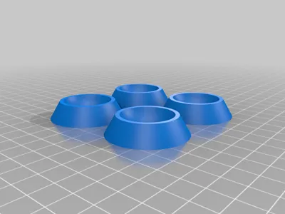 4 Furniture Wheel Stoppers
