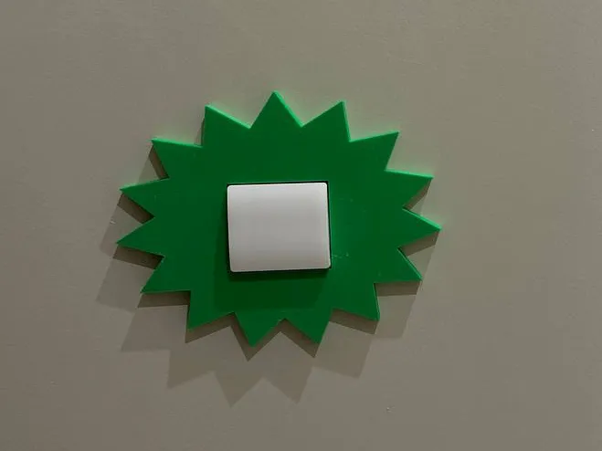 Socket/light switch frame