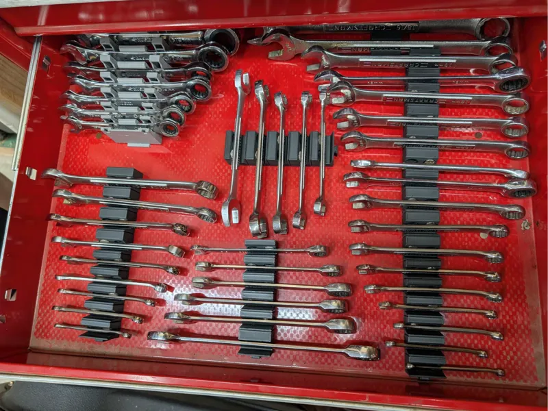 MAGNETIC INTERLOCKING WRENCH ORGANIZERS 3 SIZES