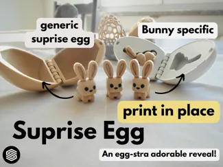 Easter Bunny Suprise Egg