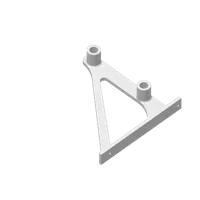 Équerre porte-serviette pour tube alu 15 mm — photo 4