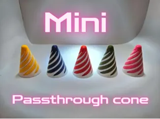 Mini Impossible Passthrough Fidget Cone