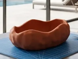 Natural Oasis Dish: Wave Bakeware / Reptile Bowl
