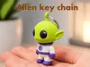 Multicolor Alien Key Chain
