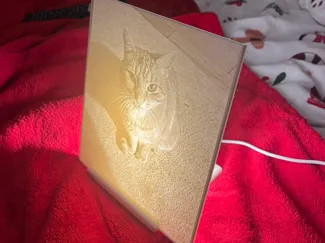 LED Lamp kit 001 - Lithophane stand