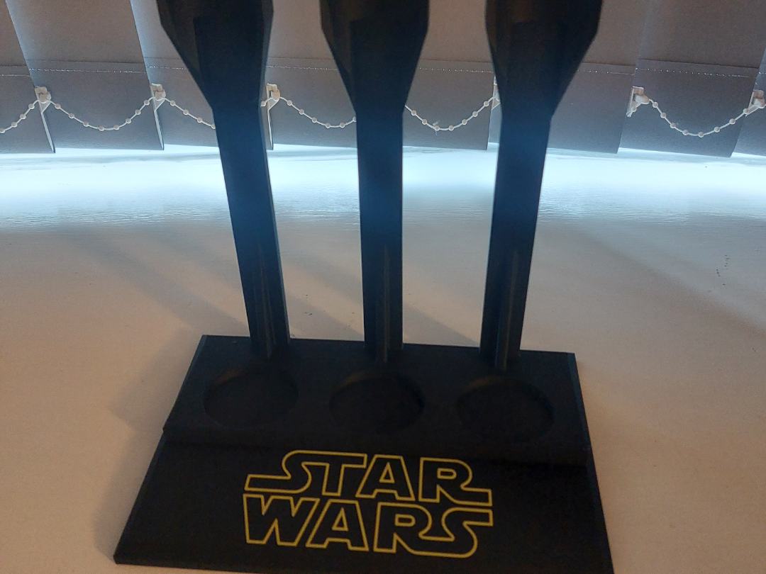 Triple Lightsaber Display Stand, Star Wars
