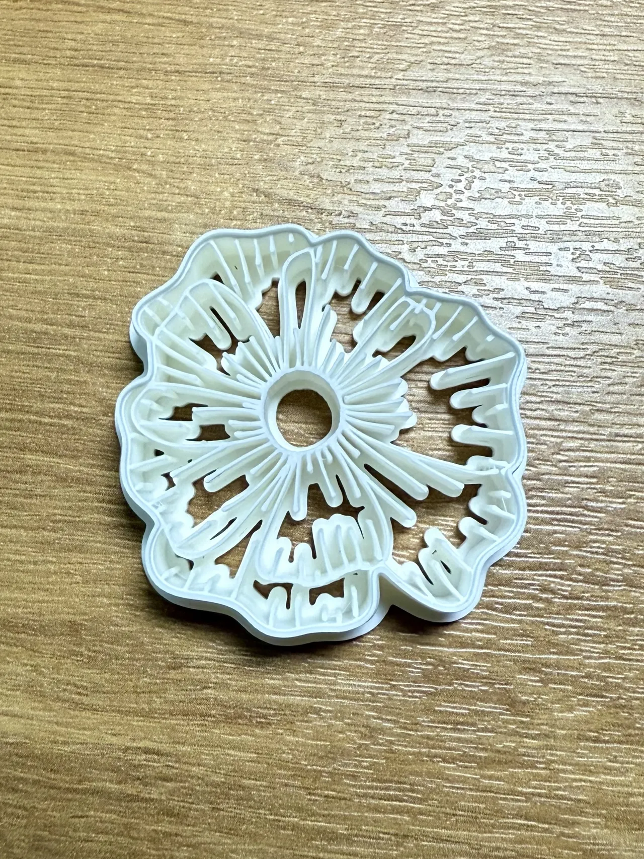 Poppy Flower Clay Cutter For Earrings Necklaces view 3
