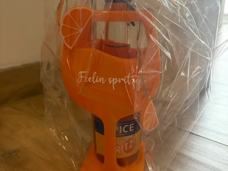 Aperol Spritzy Flaschenhalter