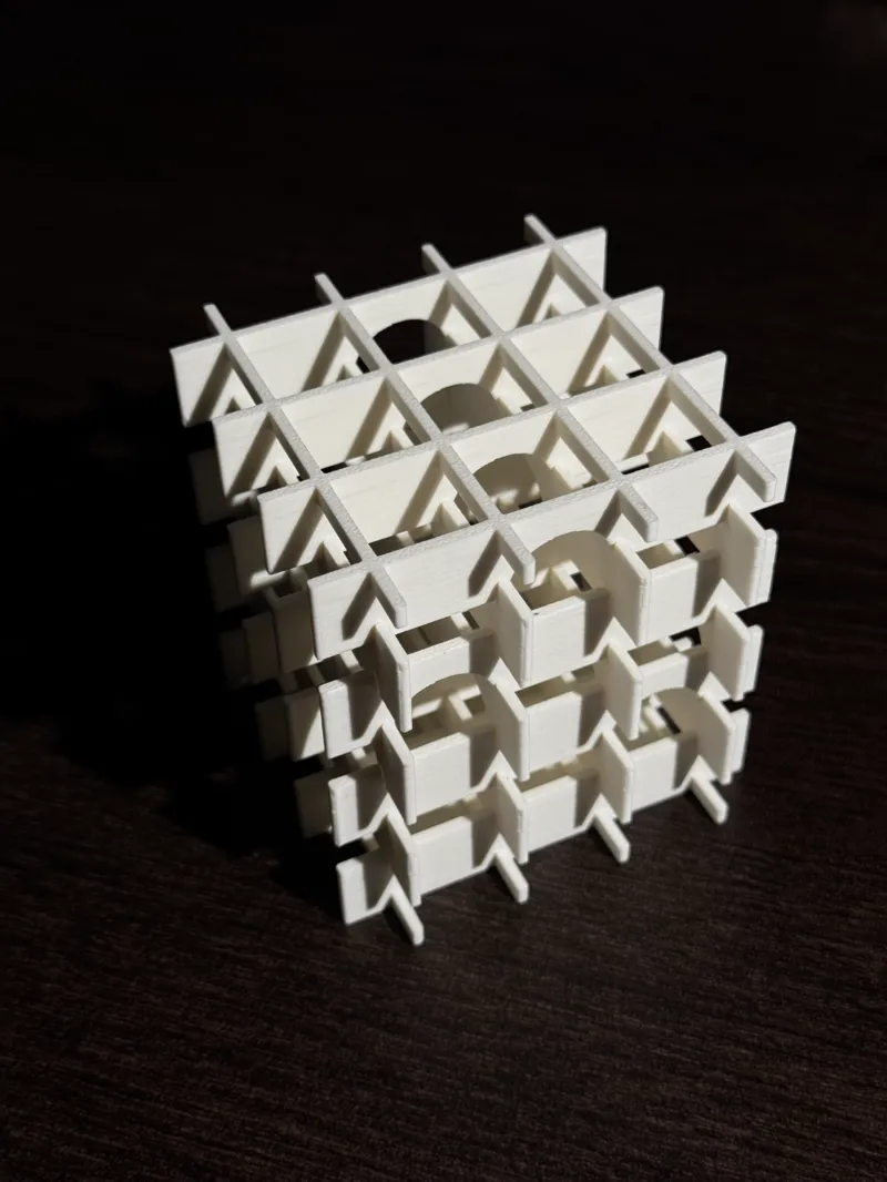 Architectural Desk Organizer