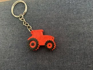Kubota Tractor Cab Keychain