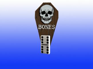 Double Six Domino Set With Coffin Box