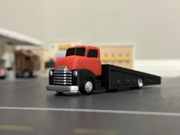 Modelo para impresión 3D: 1-64 Chevy COE Ramp Truck — vista de referencia 3