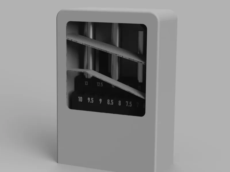 Bohrer Kassette Box