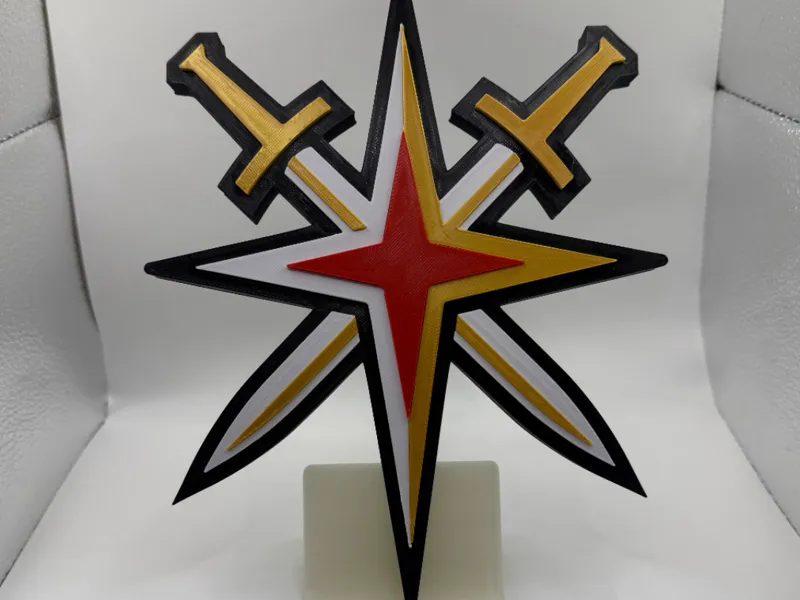 Vegas Golden Knights fan art chain alternate