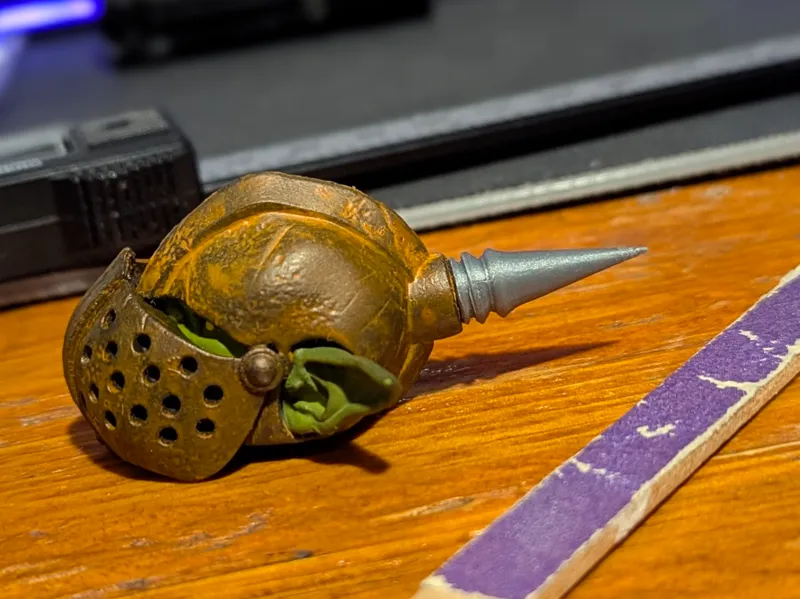 Mythic Legion Helmet Spike