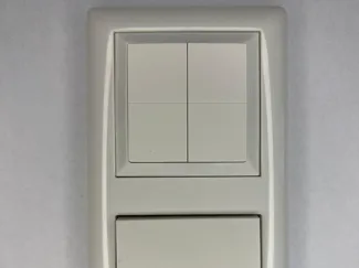 Shelly blu wall switch 4 Adapter Für Gira Modele