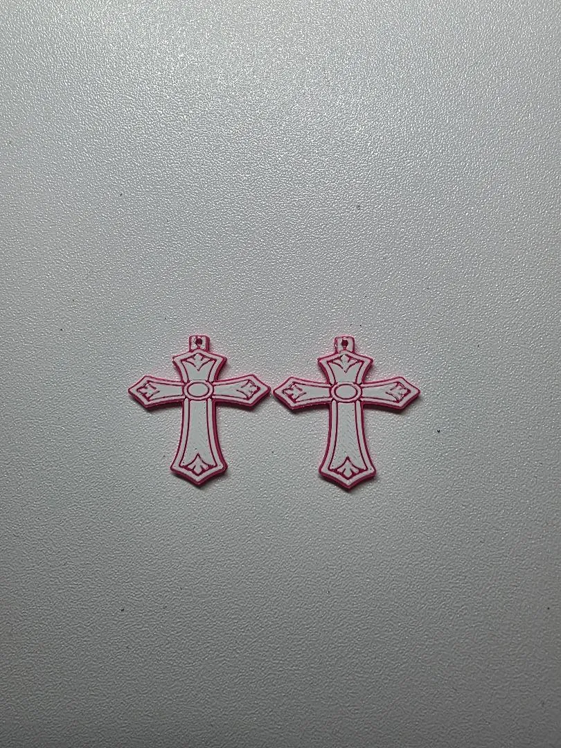Cross Earrings view 2