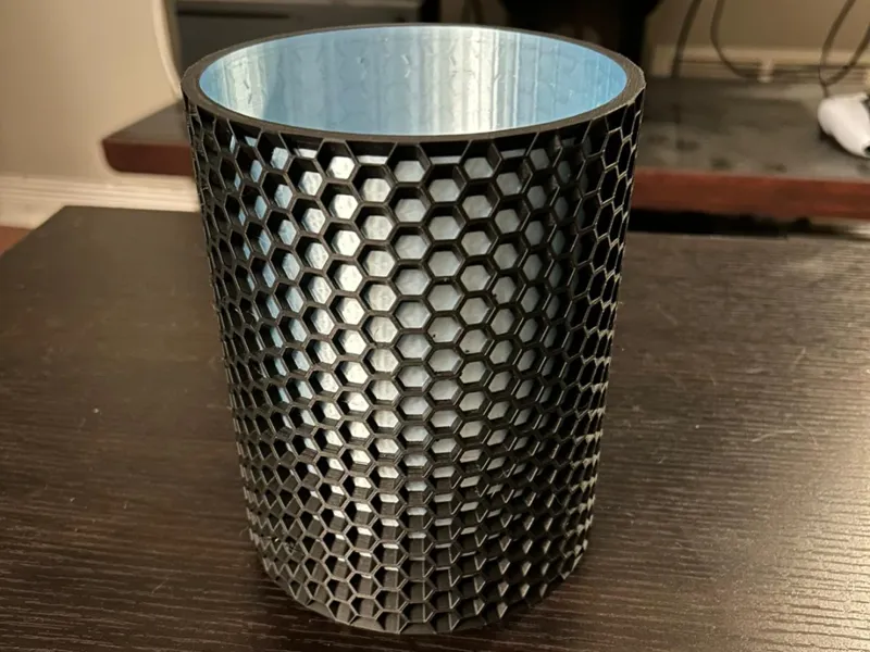 Multicolor Hex Pot