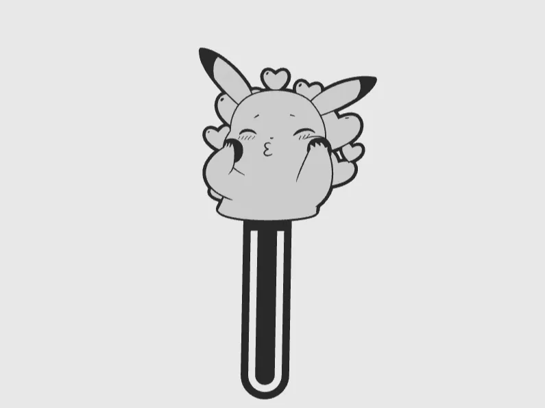 BookMark Pokemon Pikachu Cute Kawaii
