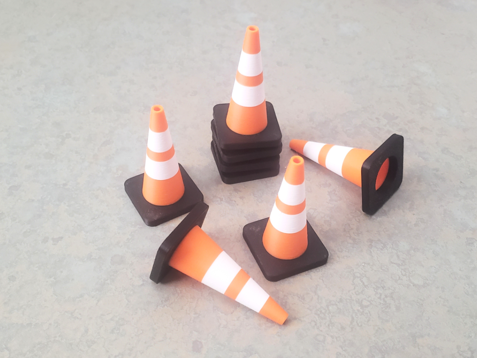 Miniature Parking Traffic Cone Stackable