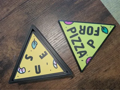 P for Pizza box