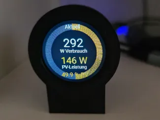 ESP32 C3 Mini & GC9A01 Display Gehäuse