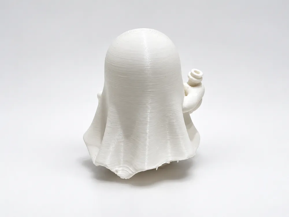 Cute Ghost with Potion Bottle – Kawaii Figurine - Free 3D Print Model ...