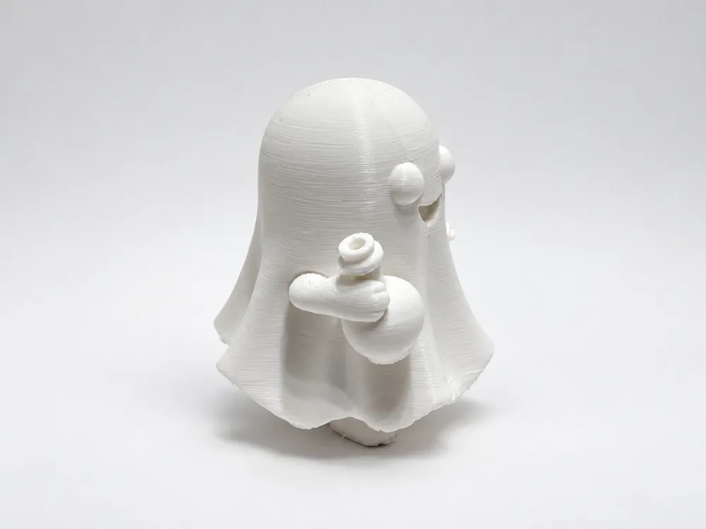 Cute Ghost with Potion Bottle – Kawaii Figurine - Free 3D Print Model ...
