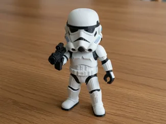 Stormtrooper Mini Blaster Figure | Star Wars
