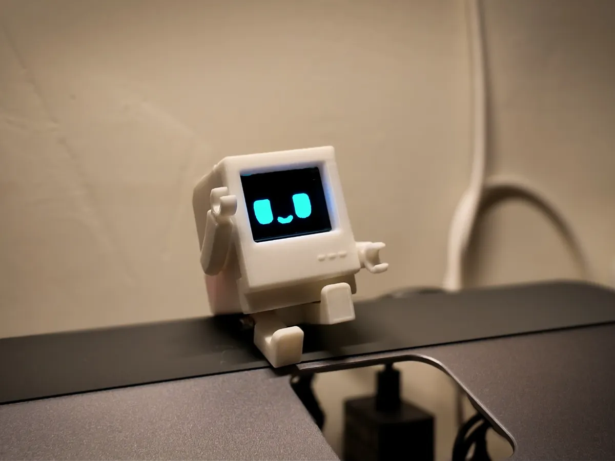 github iot robotics Images High Quality Grahic QBIT - Tu Robot de Escritorio IoT (ESP32-C3) - Modelo de impresión 3D ...