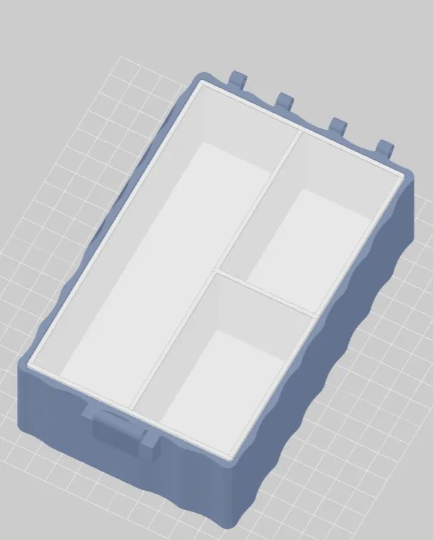 Box with lid Organizer Desk B by MakerWorld